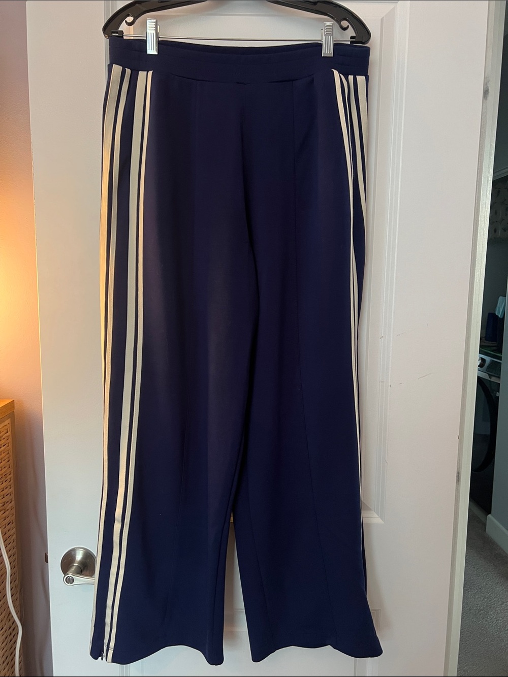 torrid Navy High Rise pull on track pant